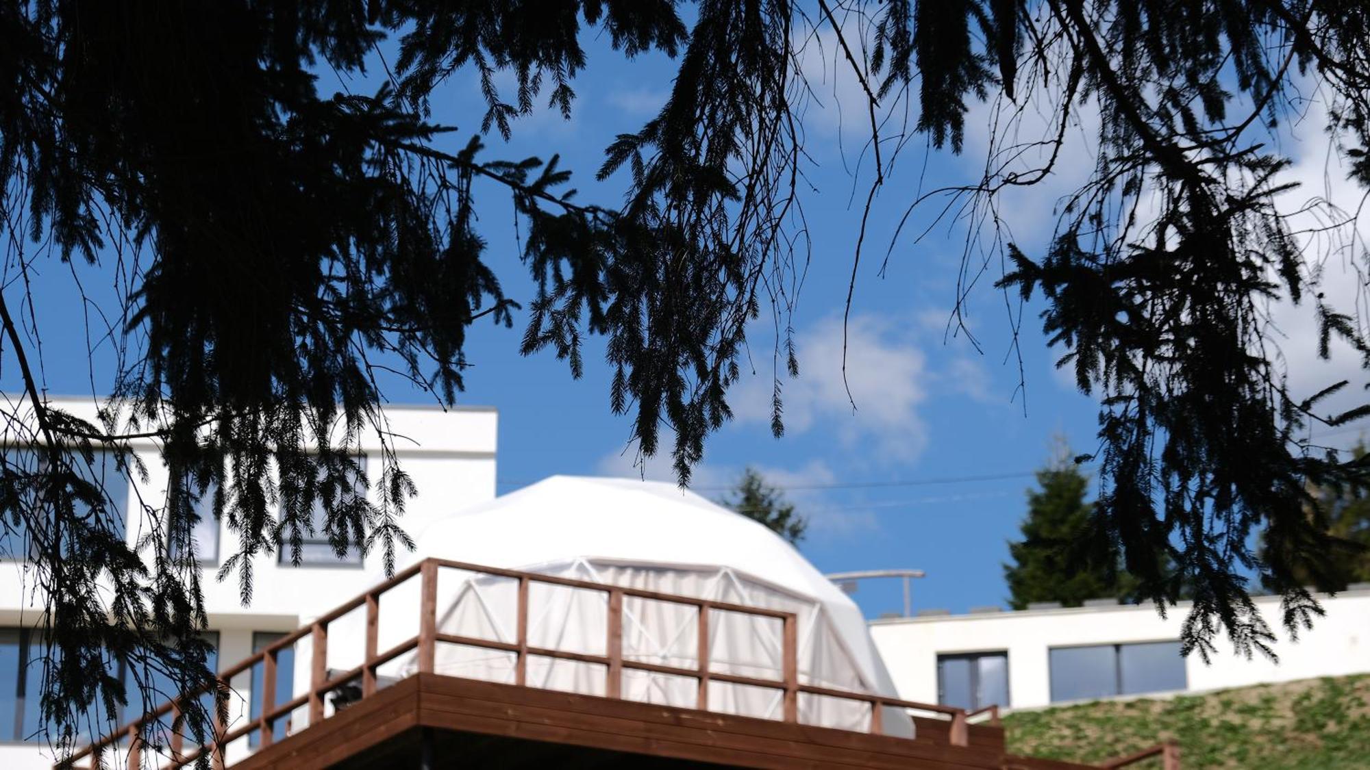 Глемпінг Де Вайб Vorokhta Exterior foto