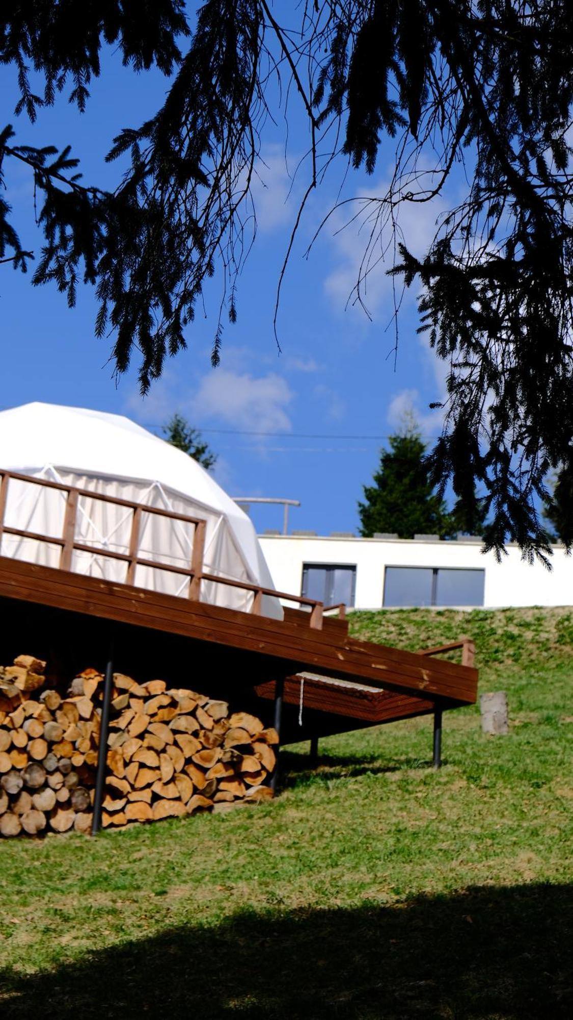 Глемпінг Де Вайб Vorokhta Exterior foto